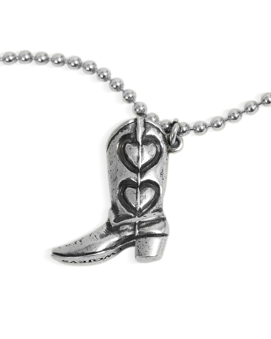 TwoJeys boot necklace - 700 plata