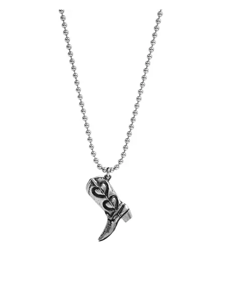 TwoJeys boot necklace - 700 plata