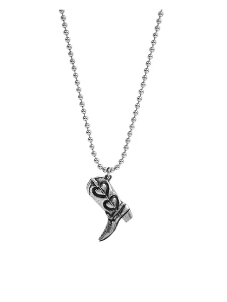 TwoJeys TwoJeys boot necklace - 700 plata