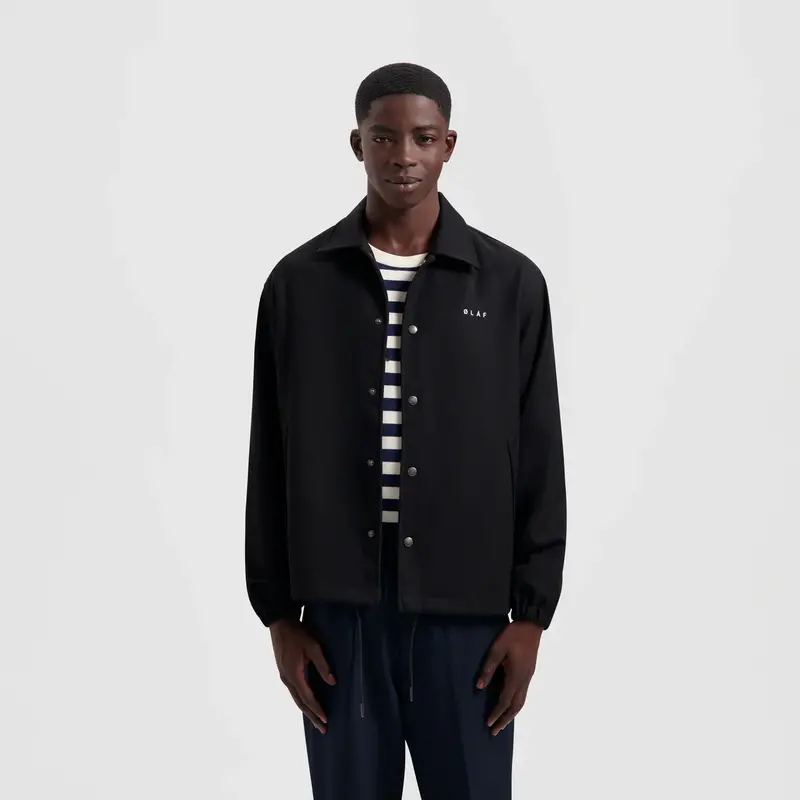 OLAF OLAF coach jacket - black