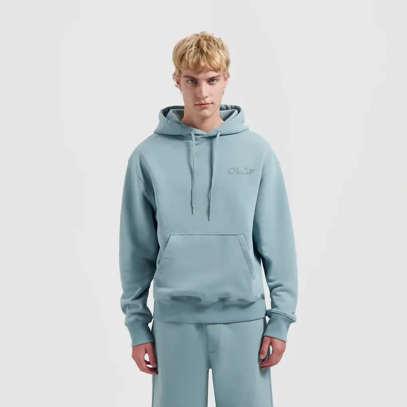 OLAF OLAF studio hoodie - sky blue