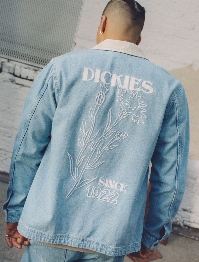 Dickies DICKIES herndon jacket - vintage aged blue