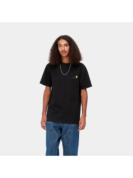 CARHARTT WIP CARHARTT WIP american script tee - black