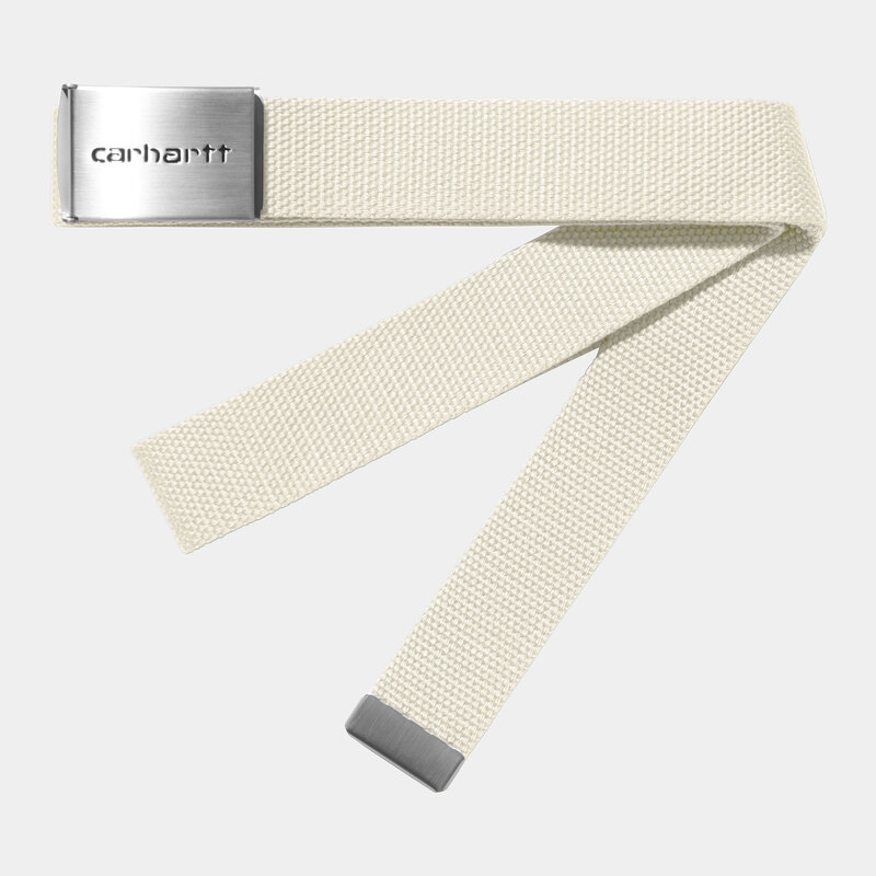 CARHARTT WIP CARHARTT WIP clip belt chrome - wax