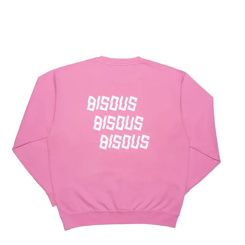 Bisous Bisous BISOUS BISOUS crewneck - pink