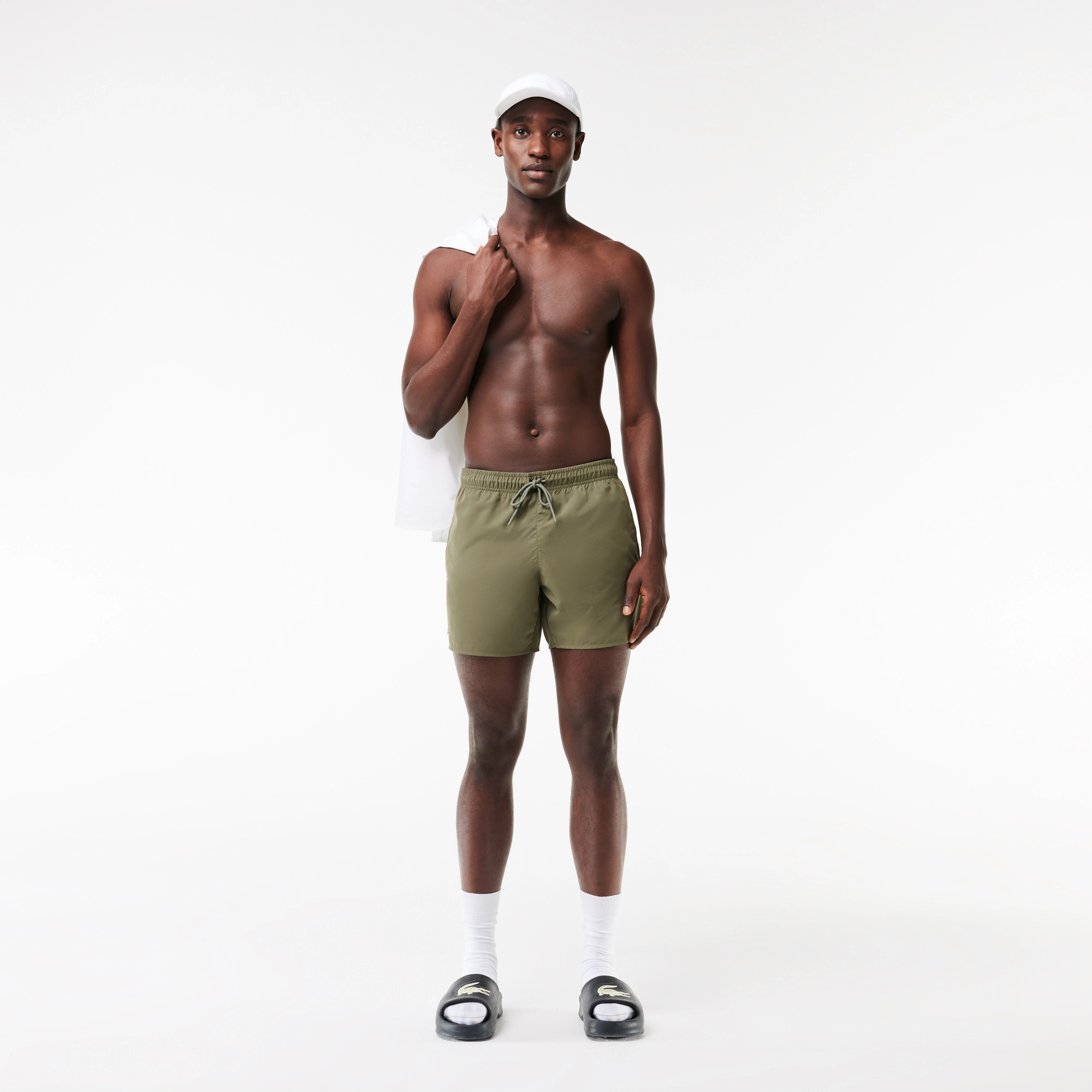 LACOSTE LACOSTE swimming trunks - tank/green