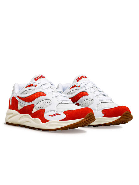 SAUCONY SAUCONY grid shadow 2 - white/red