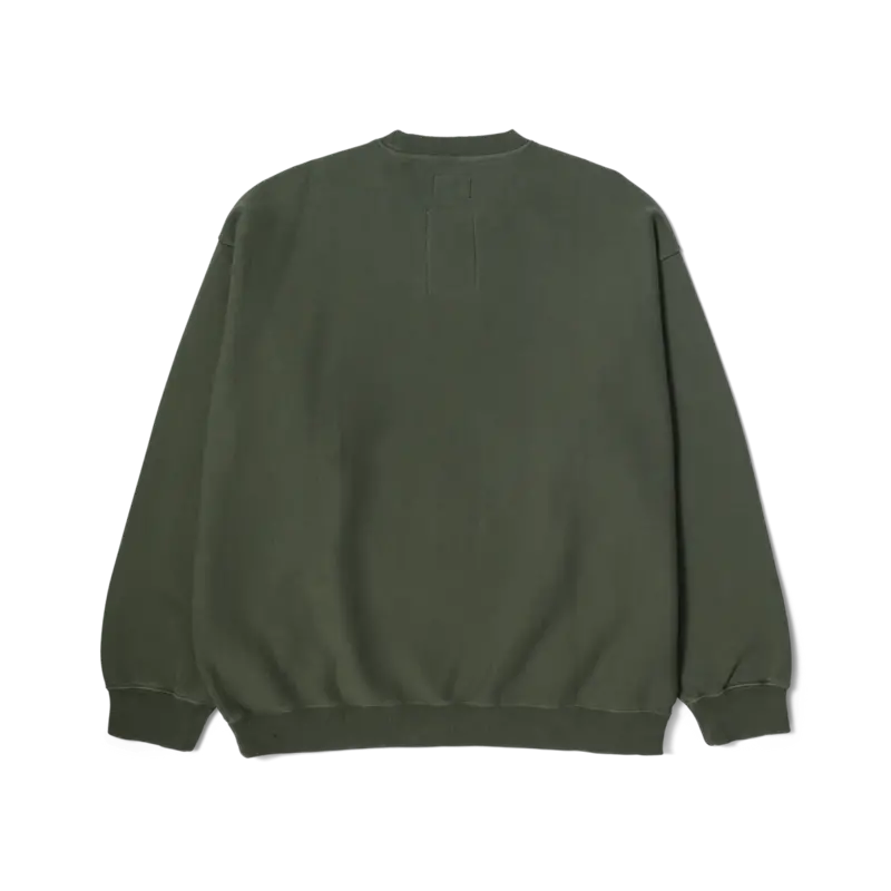 HUF HUF mason crewneck fleece - hunter green