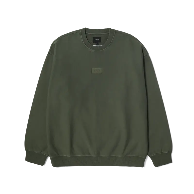 HUF HUF mason crewneck fleece - hunter green