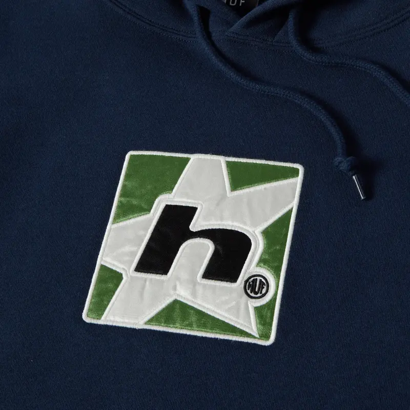 HUF HUF star hoodie - nightshade