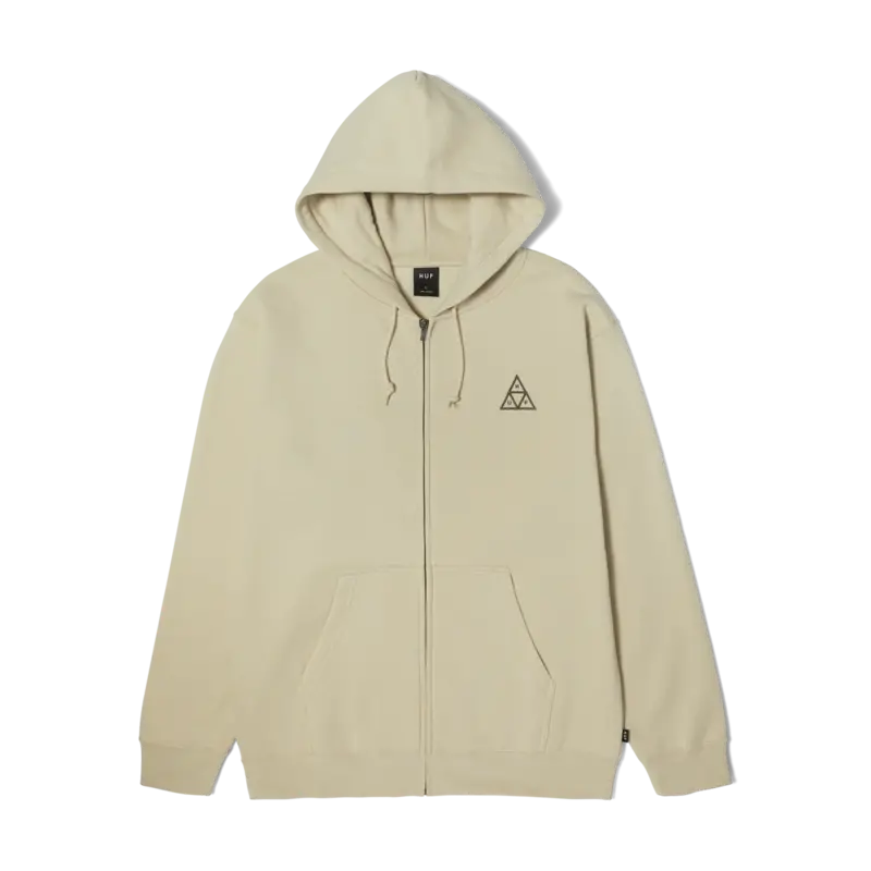 HUF HUF set tt f/z hoodie - stone