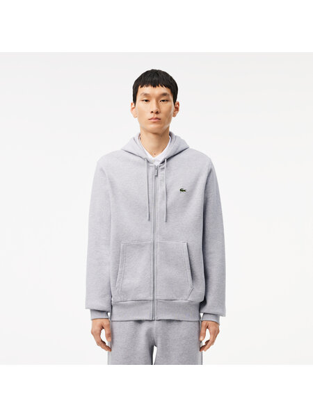 lacoste LACOSTE sh9626 sweatshirt zip - silver chine