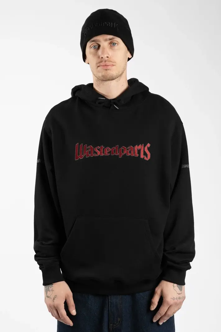 WASTED PARIS WASTED PARIS united hoodie - black