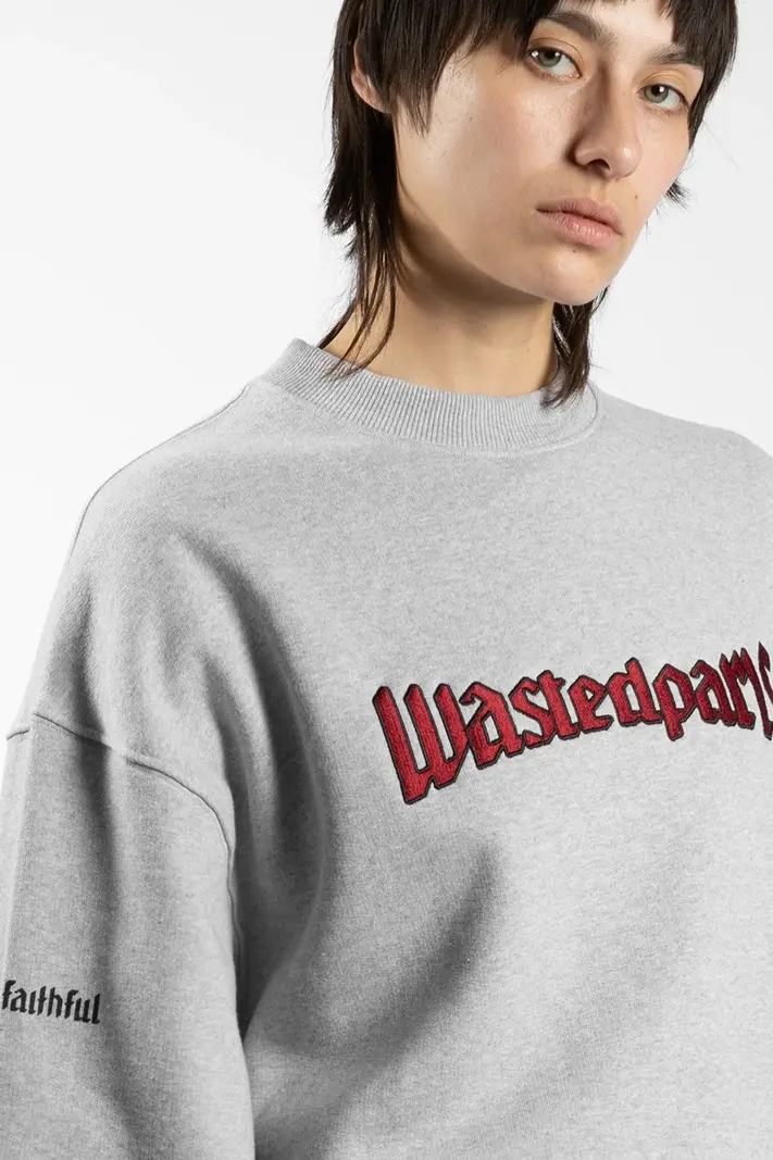 WASTED PARIS WASTED PARIS united crewneck - ash grey