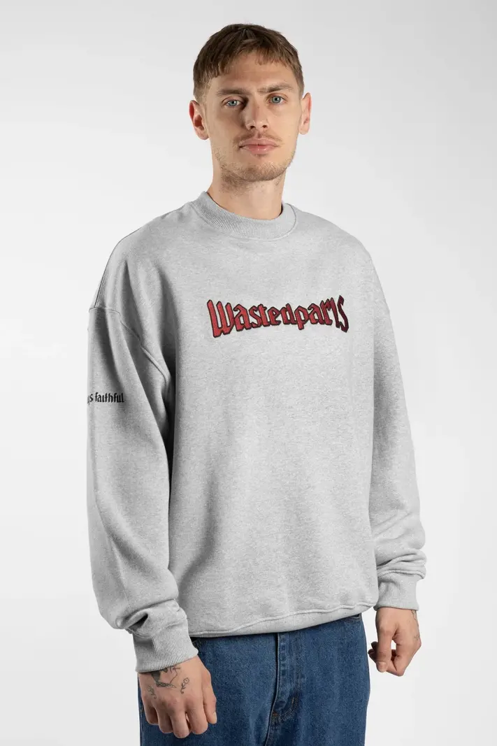 WASTED PARIS WASTED PARIS united crewneck - ash grey