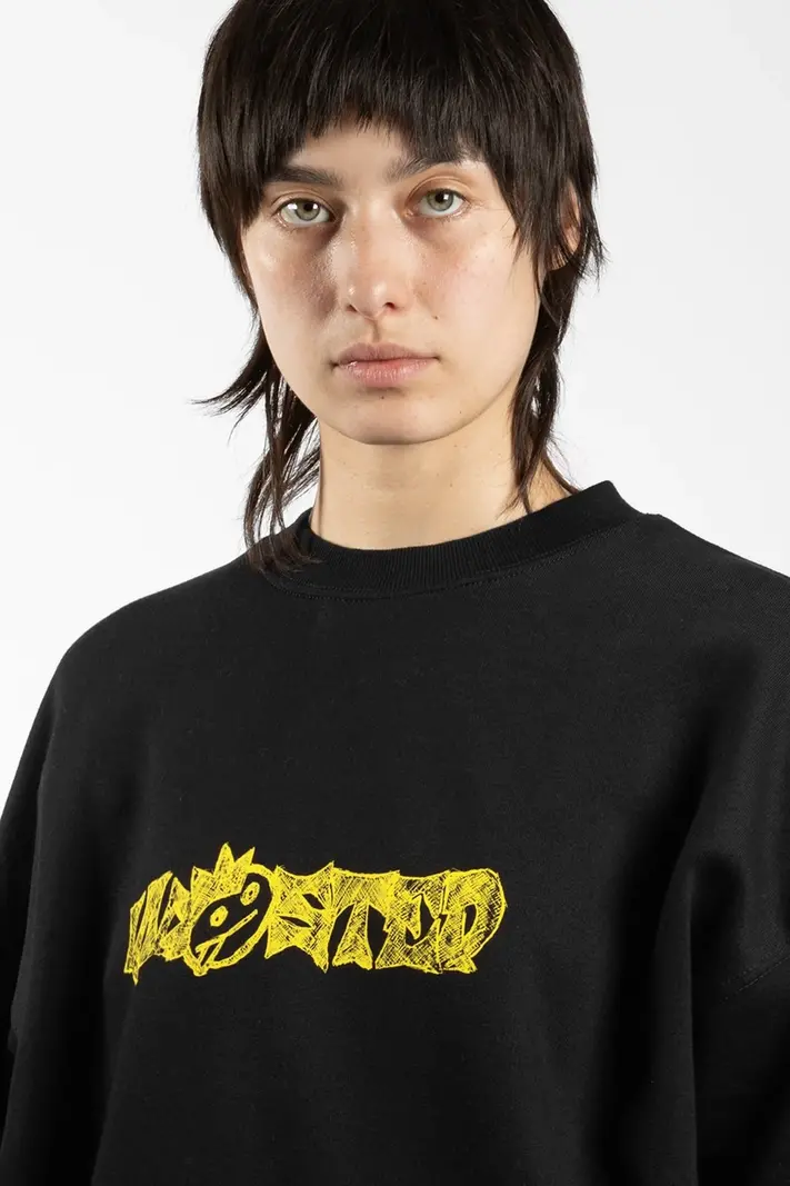 WASTED PARIS WASTED PARIS acid crewneck - black