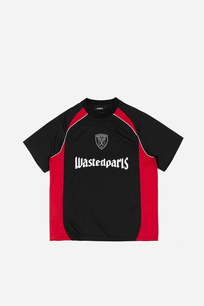 WASTED PARIS WASTED PARIS rain football shirt - black