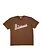 Bisous Bisous BISOUS lounge brown t-shirt