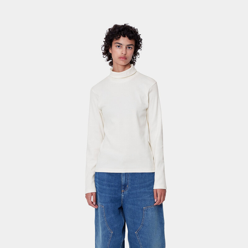 CARHARTT WIP CARHARTT WIP l/s signature mockneck - wax