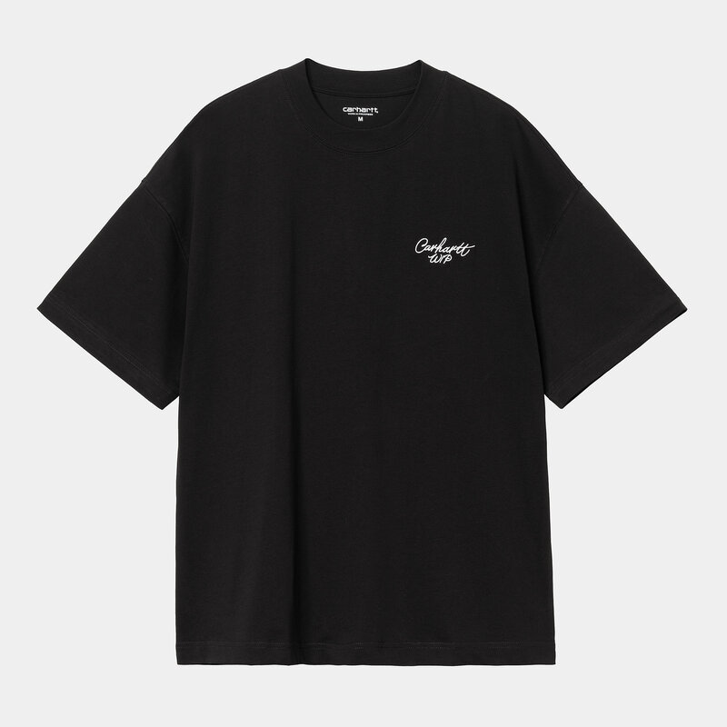 CARHARTT WIP CARHARTT WIP signature script t-shirt - black