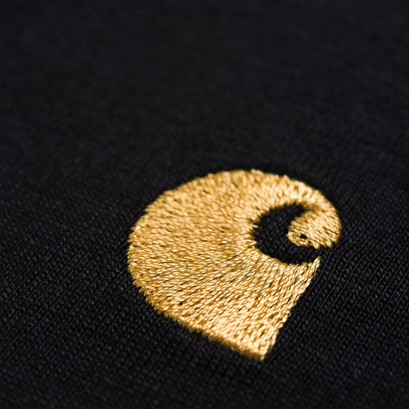 CARHARTT WIP CARHARTT WIP chase t-shirt - black/gold