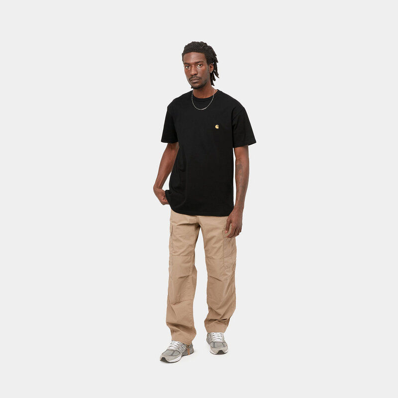 CARHARTT WIP CARHARTT WIP chase t-shirt - black/gold