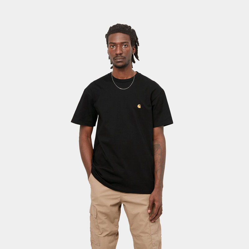 CARHARTT WIP CARHARTT WIP chase t-shirt - black/gold