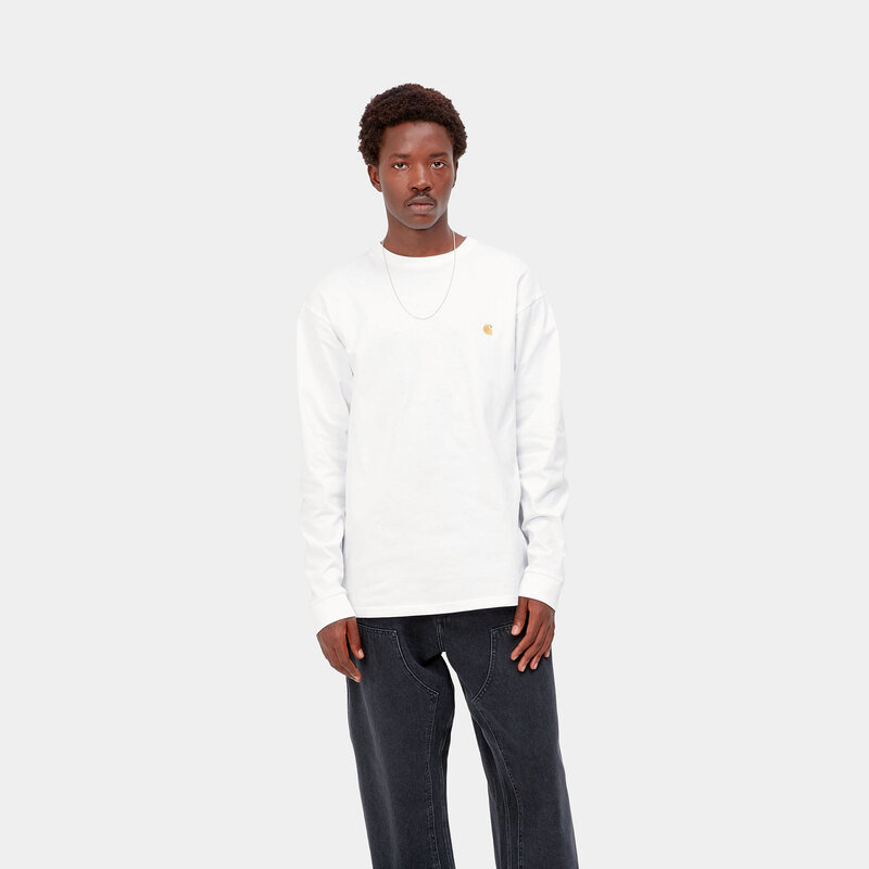 CARHARTT WIP CARHARTT WIP l/s chase t-shirt - white