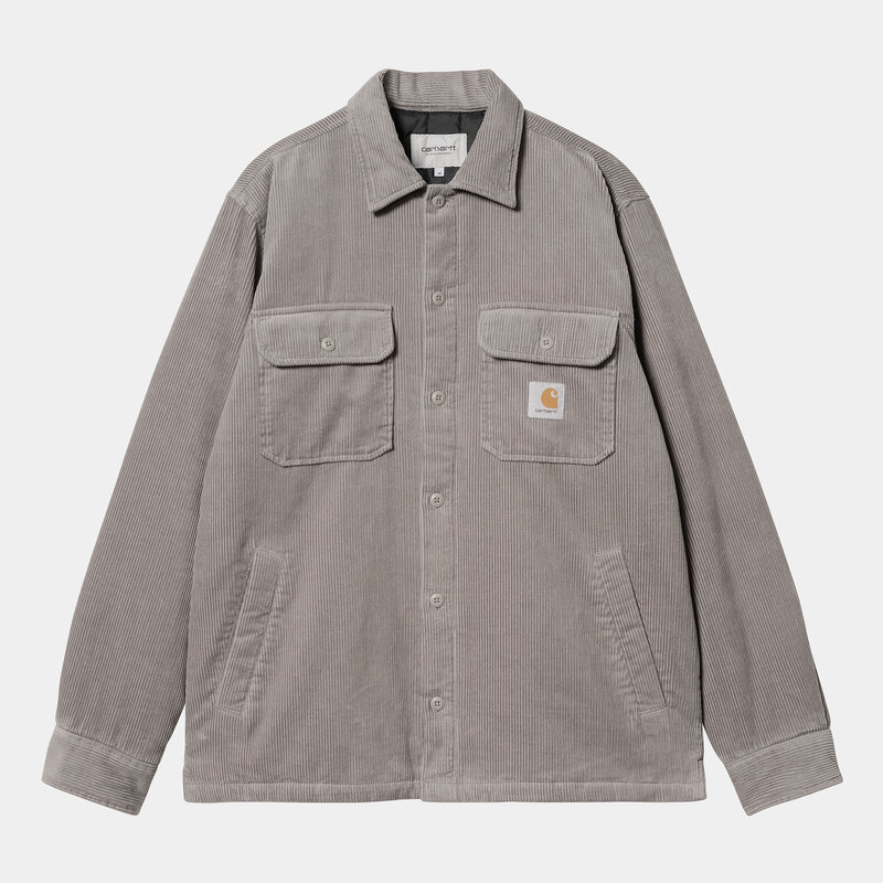 CARHARTT WIP CARHARTT WIP whitsome shirt jacket - misty grey