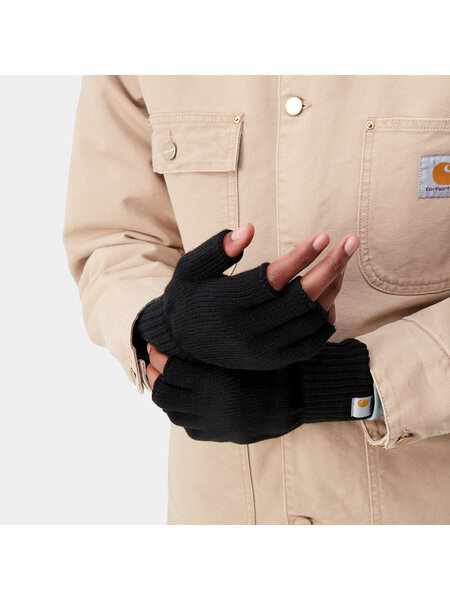 CARHARTT WIP CARHARTT WIP mitten gloves - black