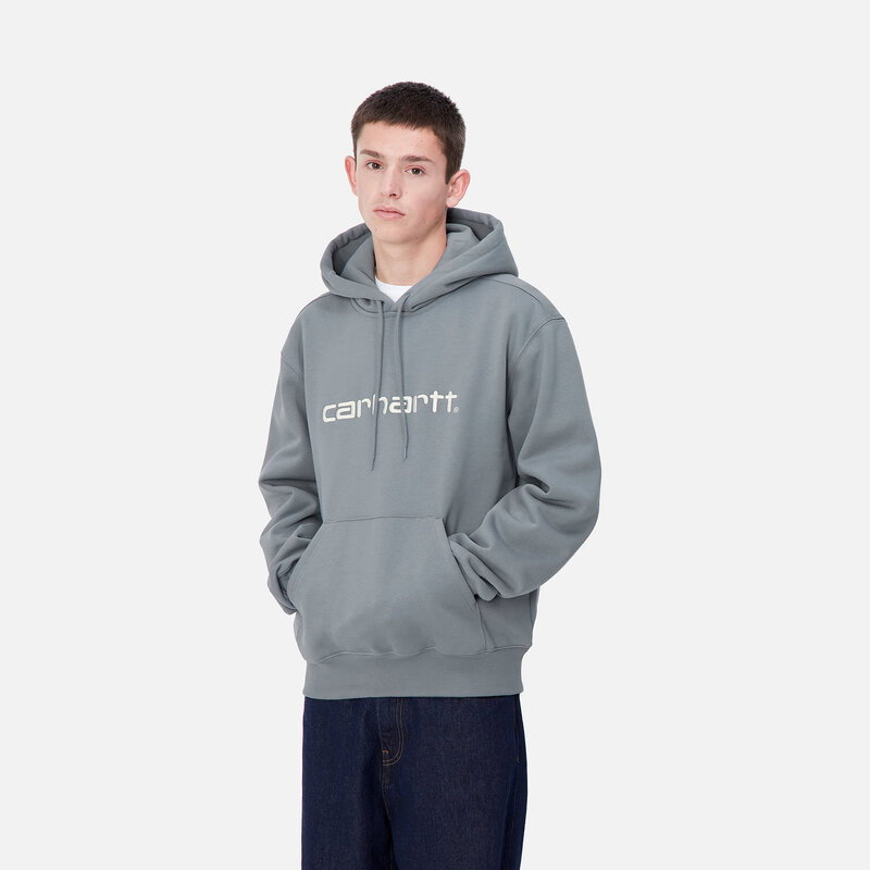 CARHARTT WIP CARHARTT WIP hooded sweat - dove grey/wax