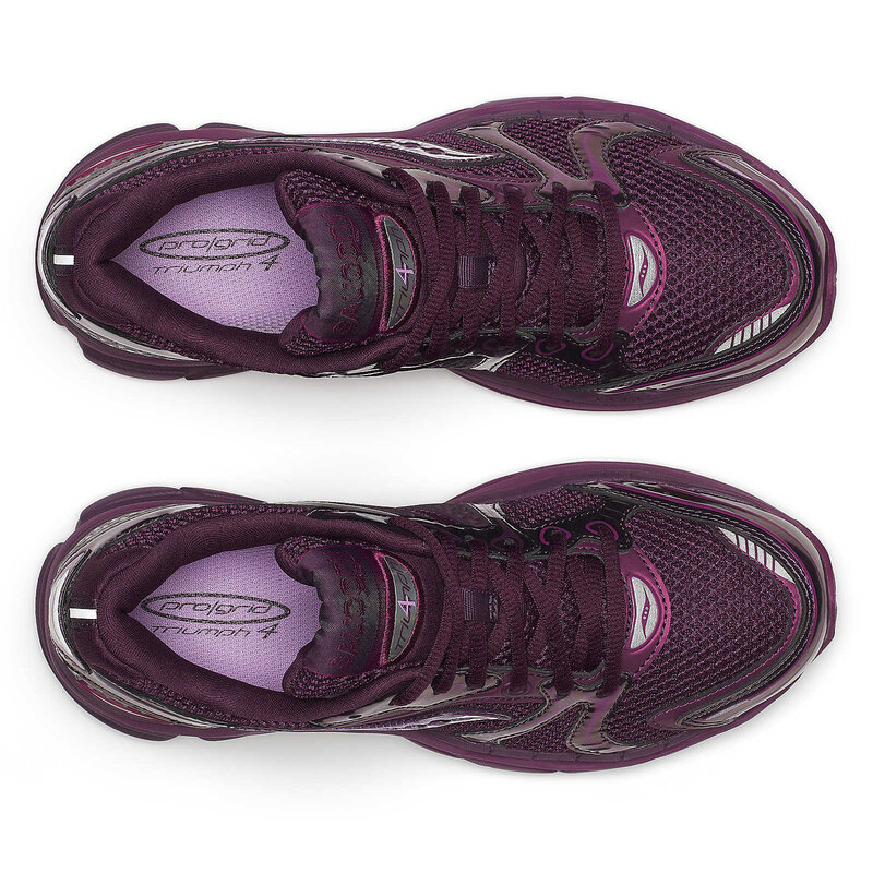 SAUCONY SAUCONY progrid triumph 4 - plum/prune