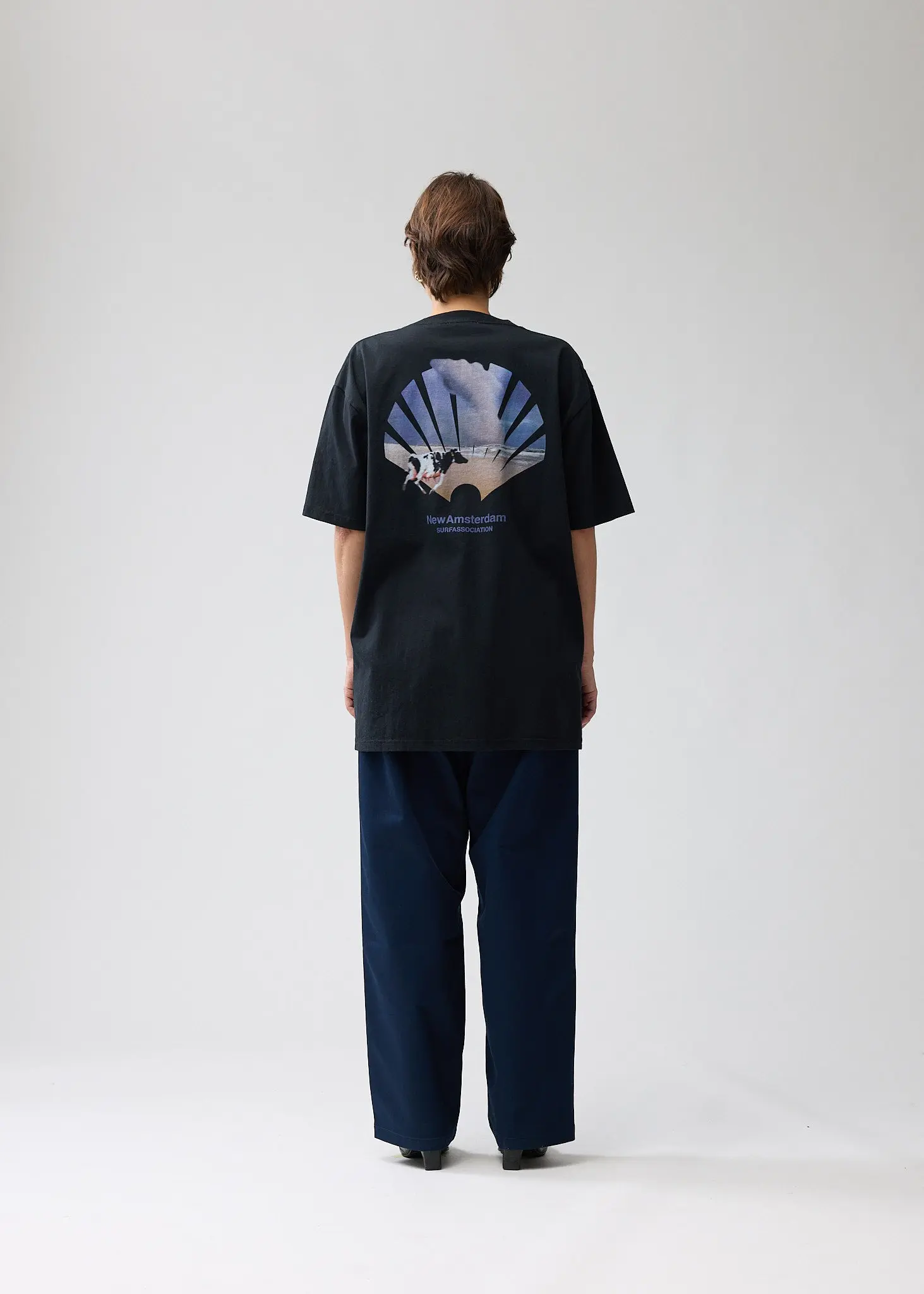 New Amsterdam NEW AMSTERDAM oyster tee - black