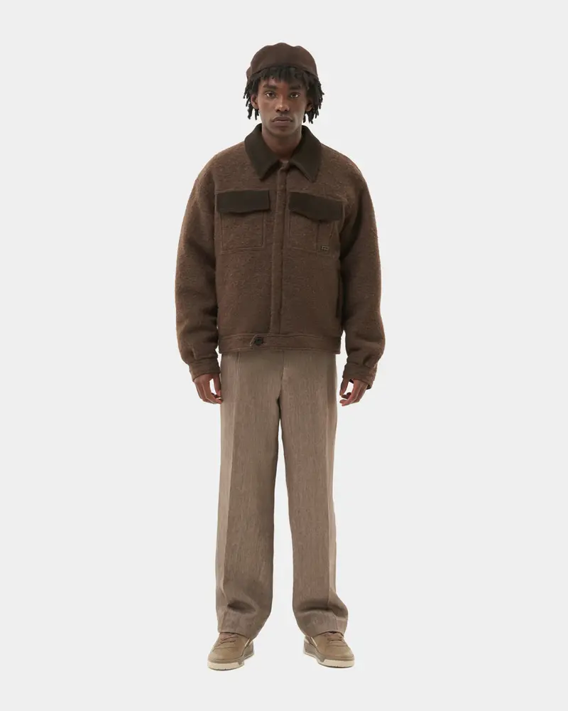 Filling Pieces FILLING PIECES - box jacket - brown
