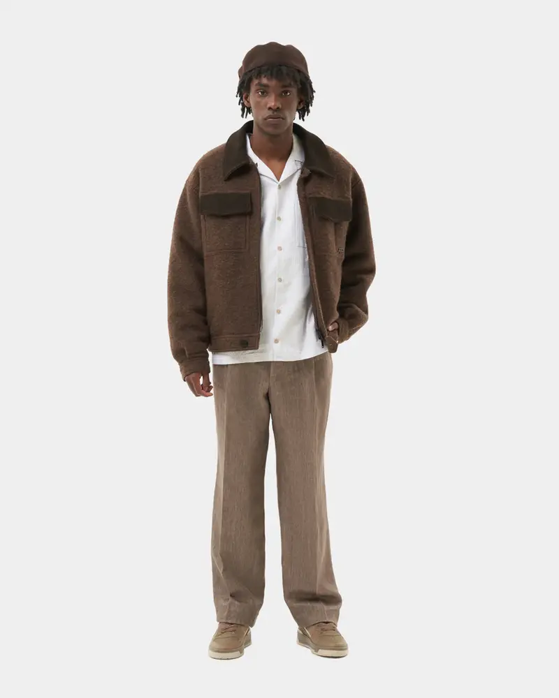 Filling Pieces FILLING PIECES - box jacket - brown