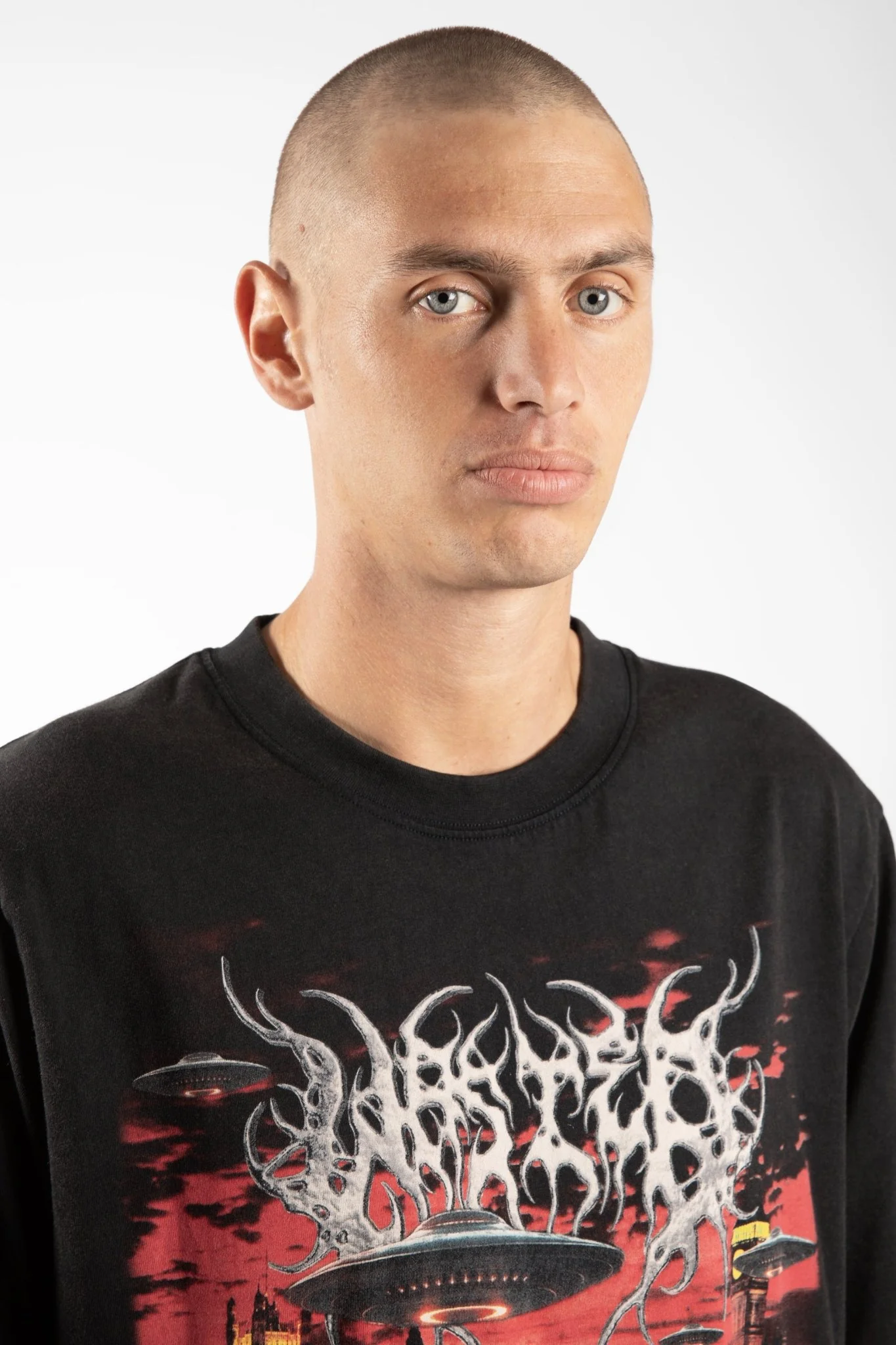 WASTED PARIS WASTED PARIS skylab t-shirt - faded black