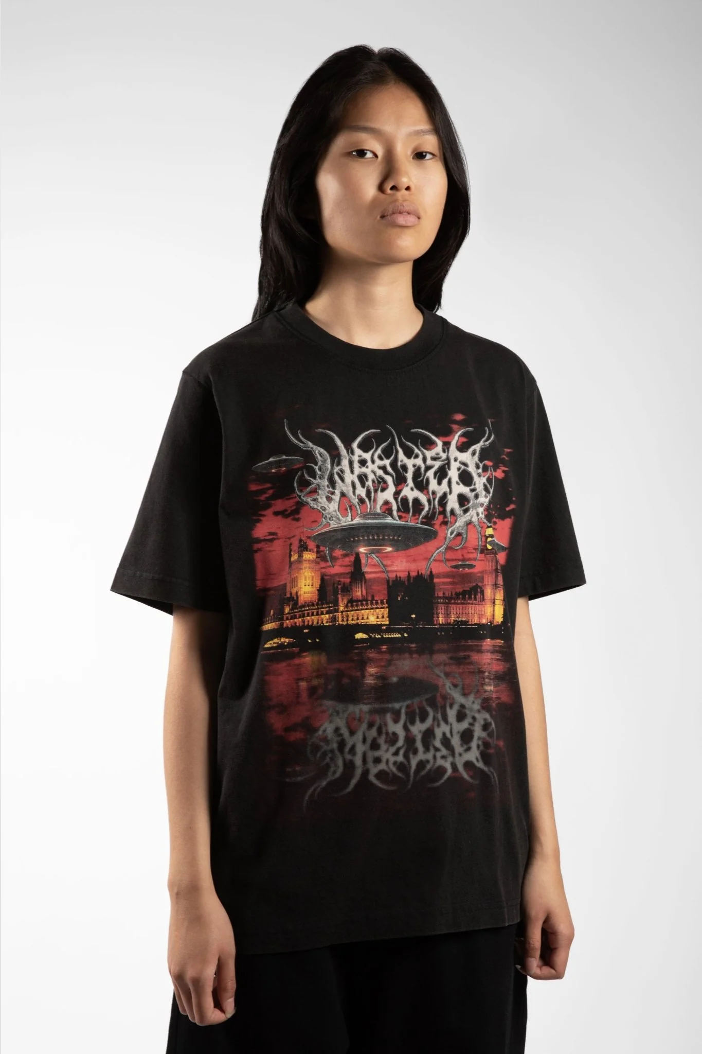 WASTED PARIS WASTED PARIS skylab t-shirt - faded black