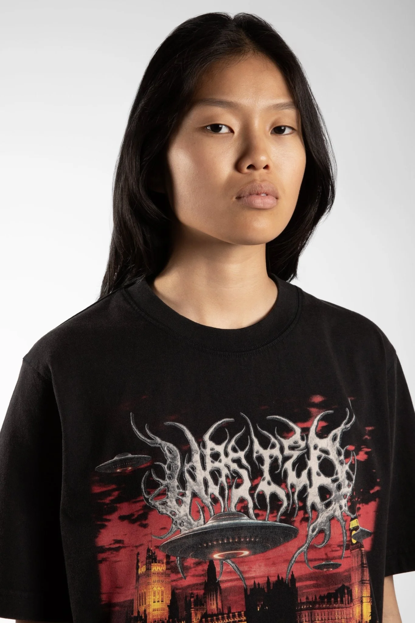 WASTED PARIS WASTED PARIS skylab t-shirt - faded black