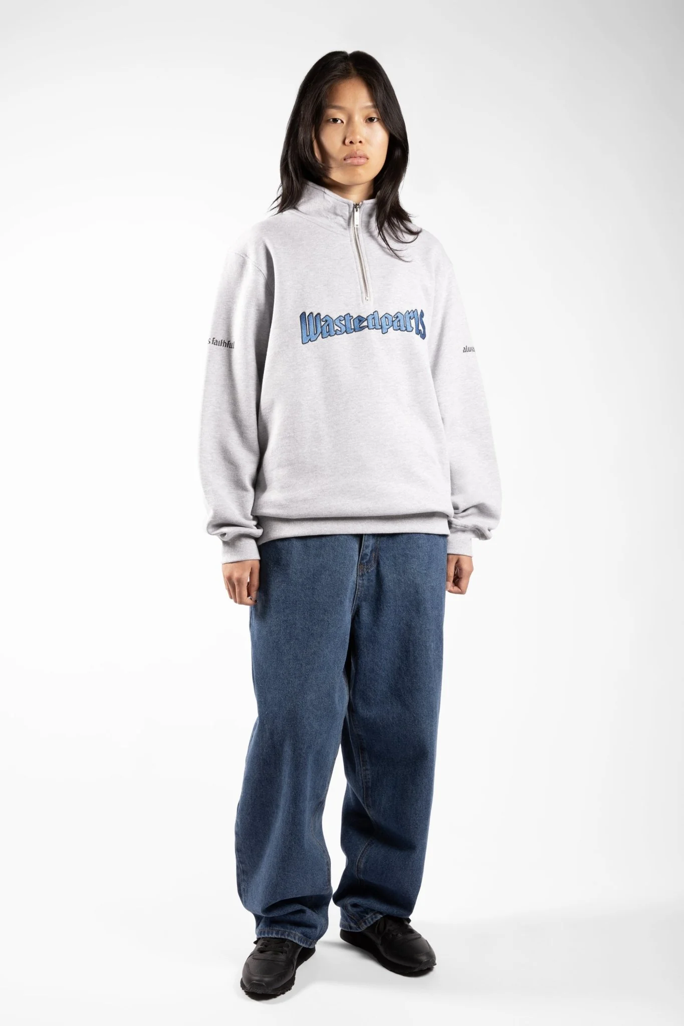 WASTED PARIS WASTED PARIS united funnel - ash grey