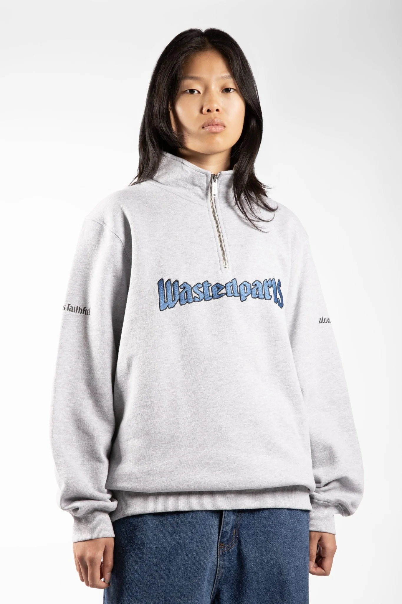 WASTED PARIS WASTED PARIS united funnel - ash grey