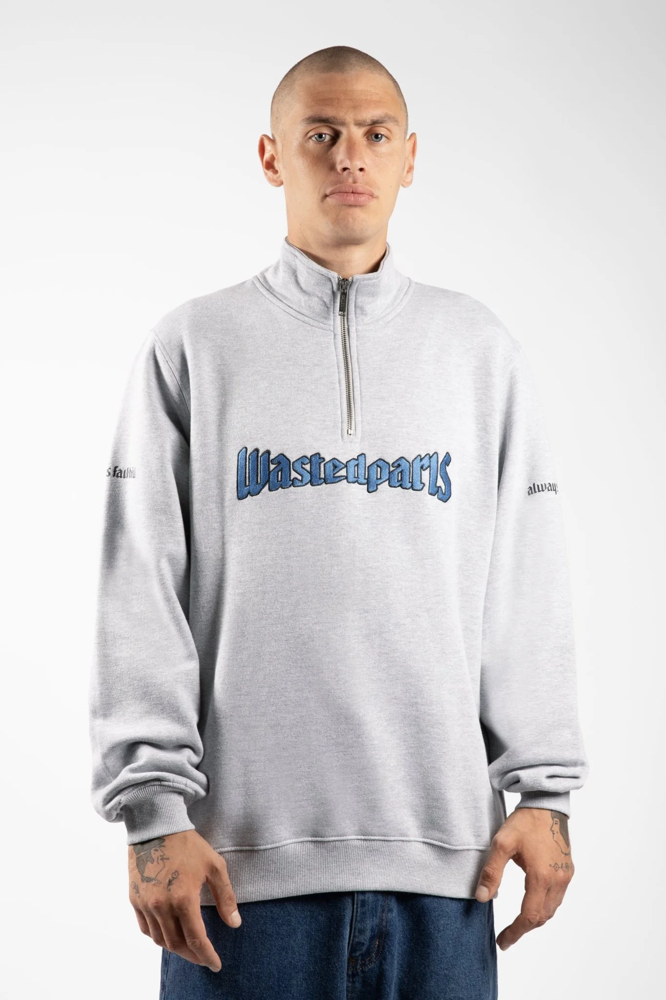 WASTED PARIS WASTED PARIS united funnel - ash grey