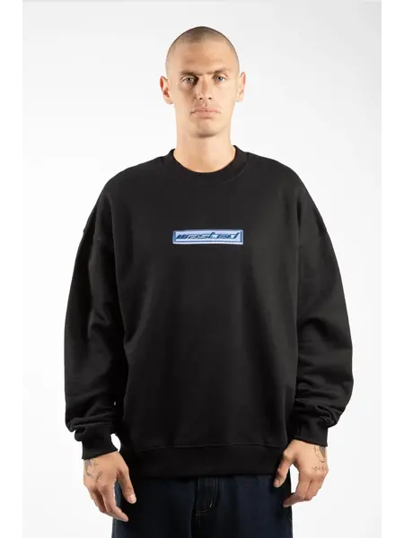 WASTED PARIS WASTED PARIS pulse crewneck - black