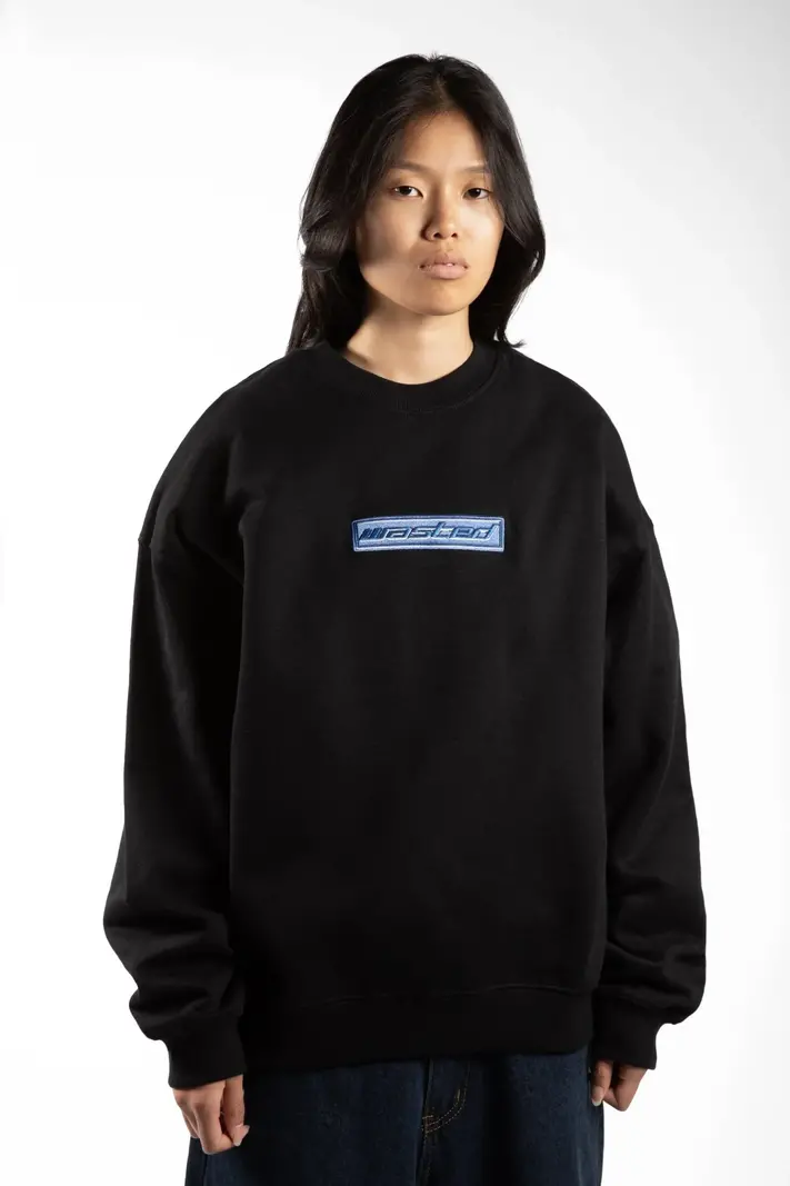 WASTED PARIS WASTED PARIS pulse crewneck - black