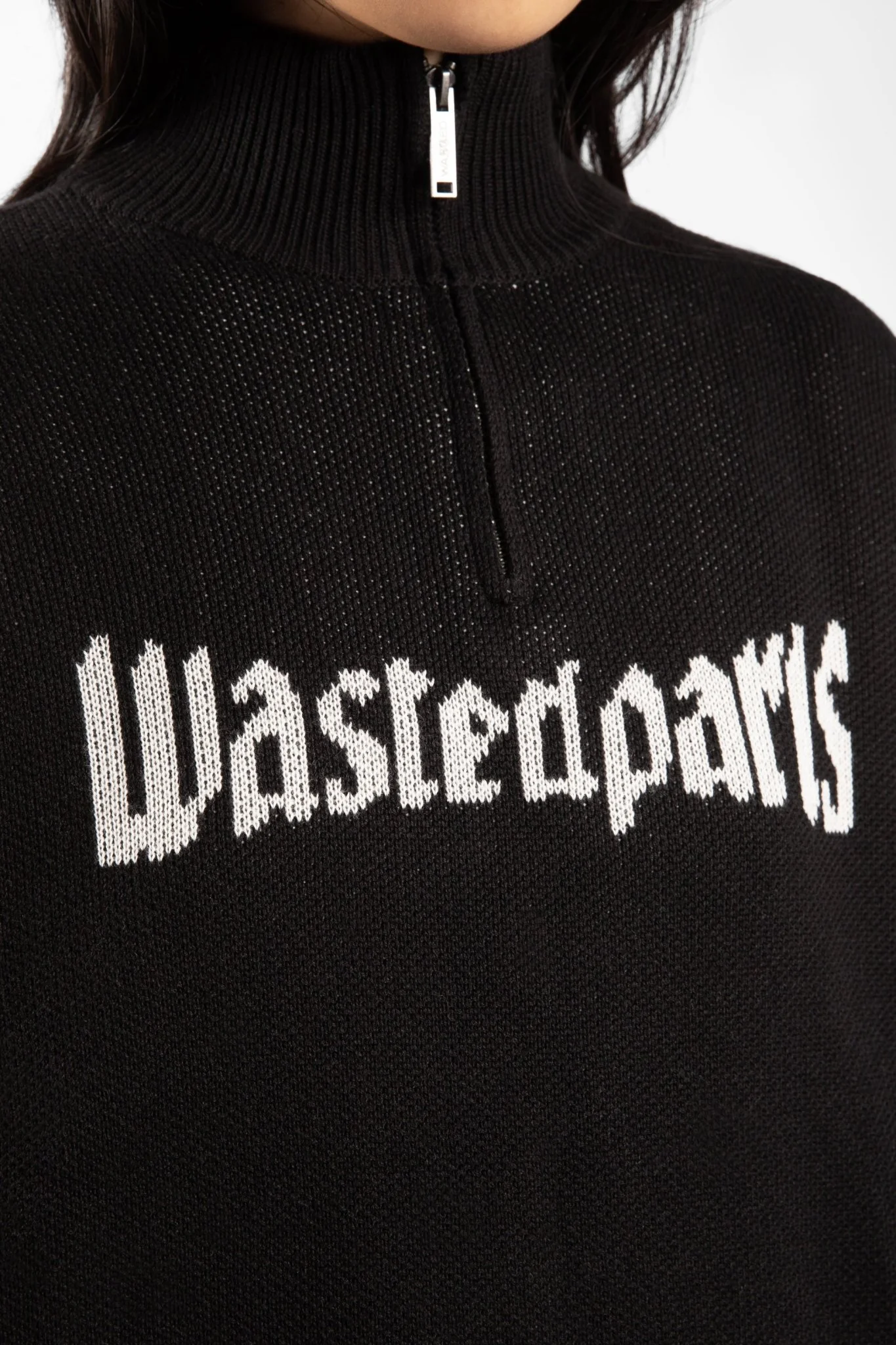 WASTED PARIS WASTED PARIS united trucker sweat - black