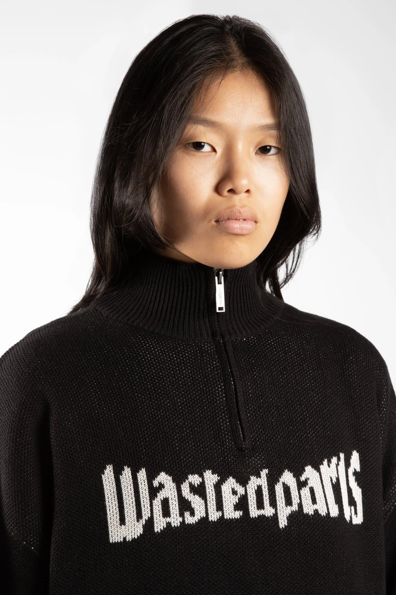 WASTED PARIS WASTED PARIS united trucker sweat - black