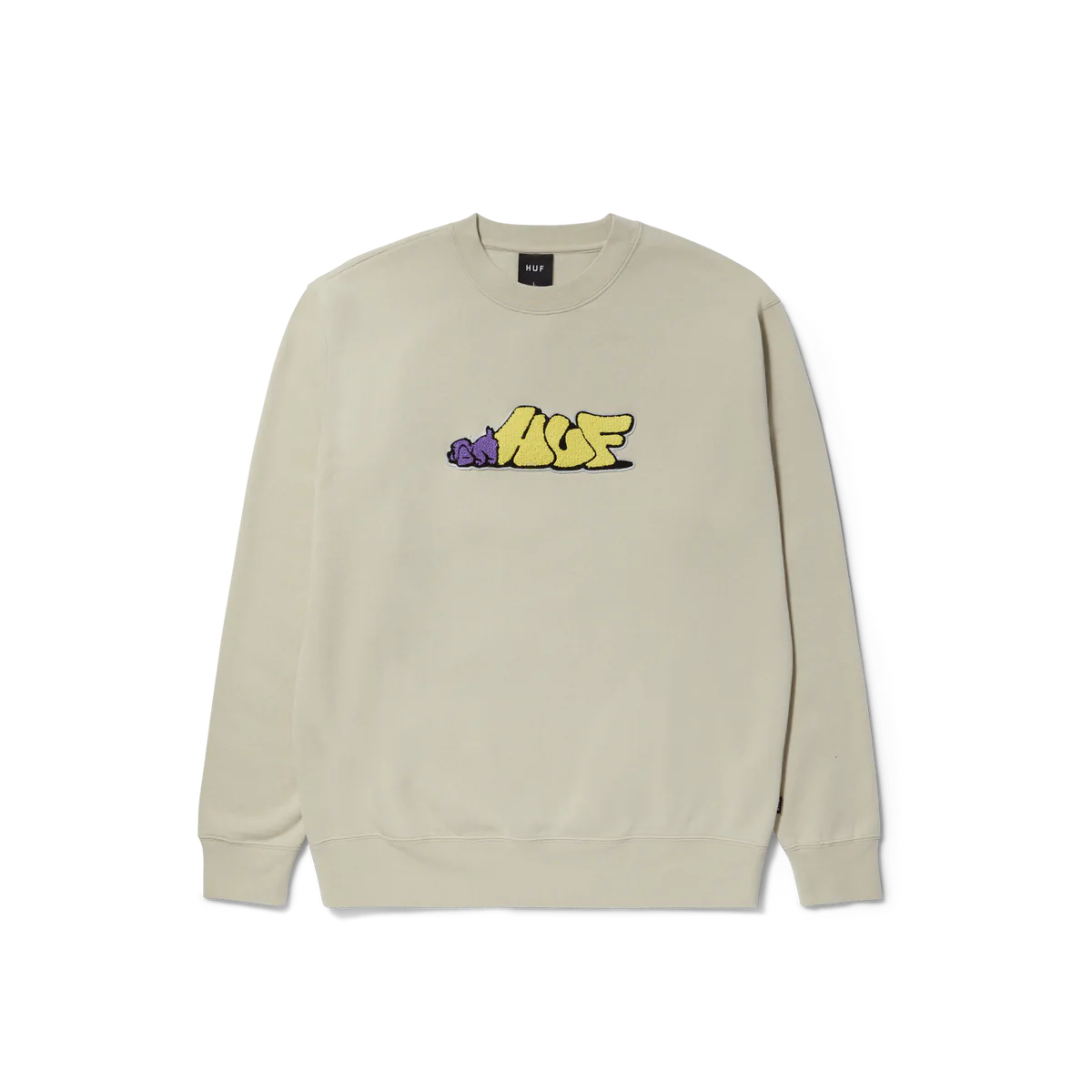 HUF HUF - Dog Sense Crewneck - Stone