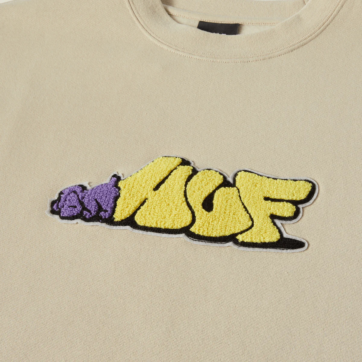 HUF HUF - Dog Sense Crewneck - Stone