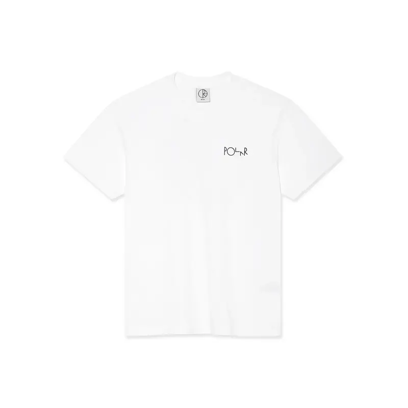 Polar Polar - Jr Tee - Stroke Logo - White