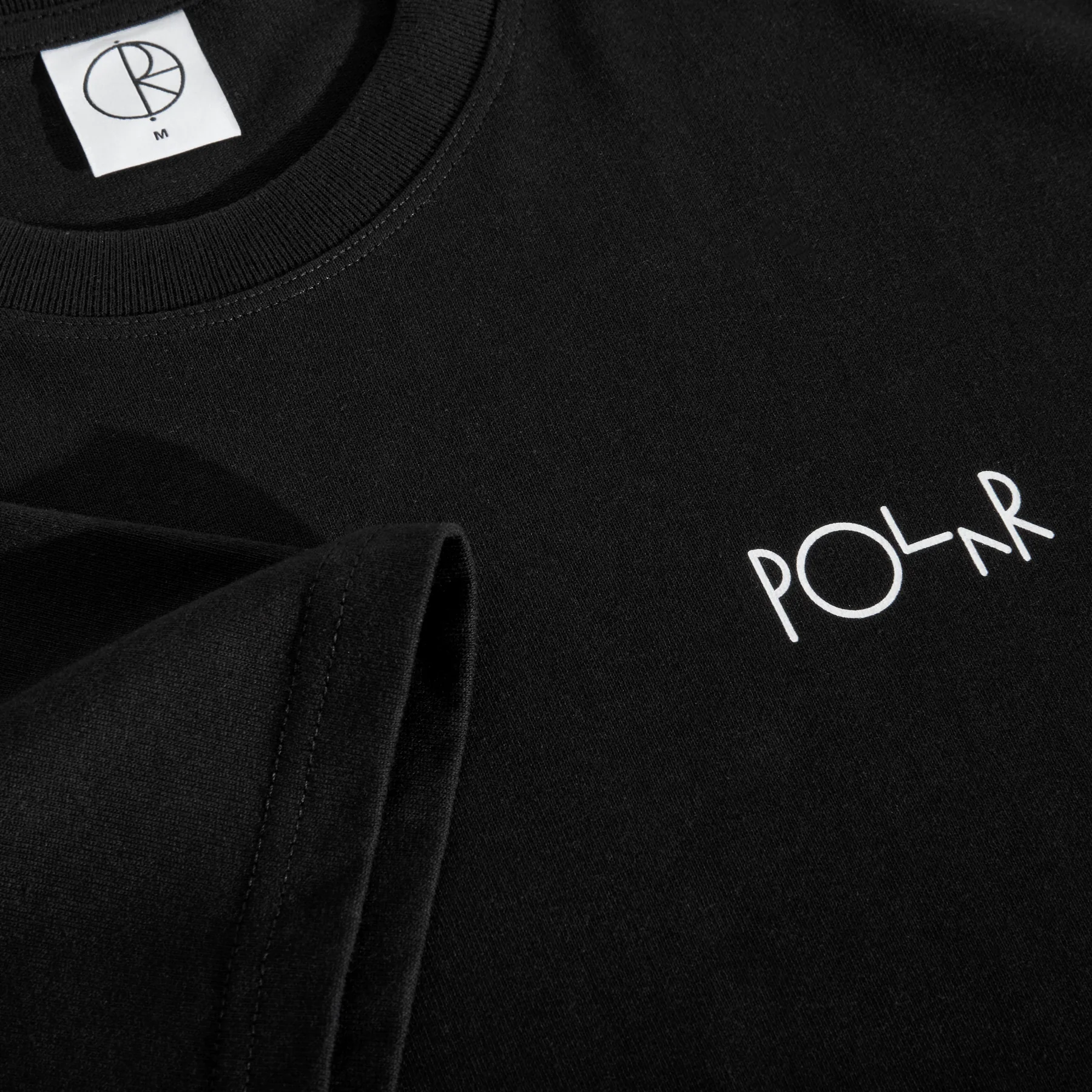 Polar - Tee - Stroke Logo - Black