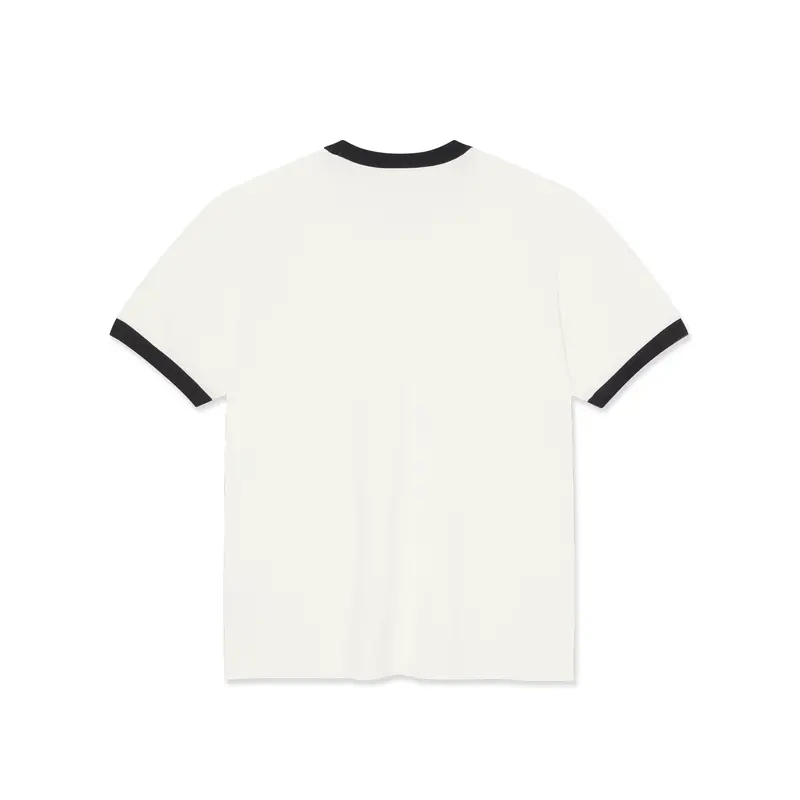Polar Polar - Ringer Tee - Cloud White / Navy